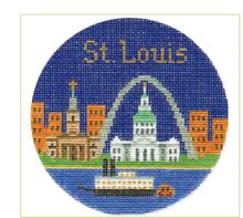 St Louis Ornament