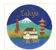 Tokyo Ornament