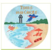 Turks And Calcos Ornament
