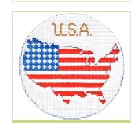 USA Ornament