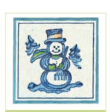 Hadley Pottery - Small Snowman