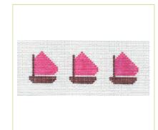Hot Pink Sailboats Jewelry Box Insert