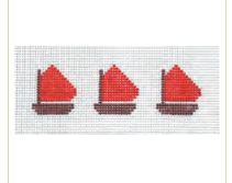 Red Sailboats Jewelry Box Insert