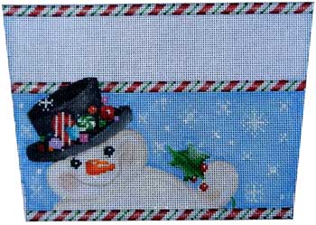 Snowman/Top Hat Stocking Cuff