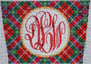 Royal Stewart Monogram Stocking Cuff