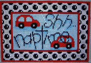 Shh Naptime Cars/Dots