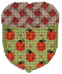 Pumpkins/Diagonal Weave Cap Mini Acorn