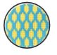 Lemons On Teal Purse Insert