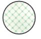 Green Netting Purse Insert