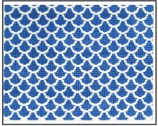Dark Blue Scales Purse Insert