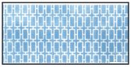 Light Blue Rectangles Purse Insert