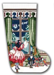 Girl At Window Stocking
