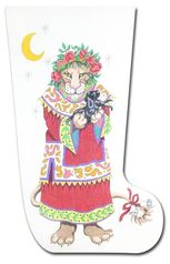 Queen Lion Stocking