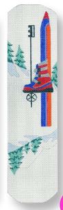 Skiing Eyeglass Case