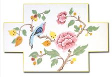 Bird and Flower Doorstop