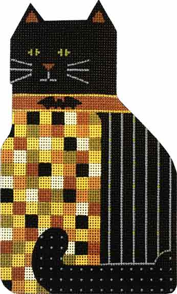 Checkered Boo Kitty