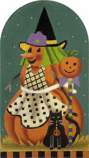 Black Cat Punkin Witch