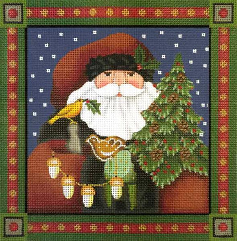 Wildwood Santa Pillow