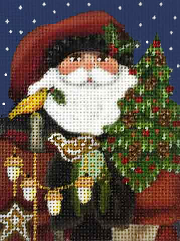 Wildwood Santa Ornament