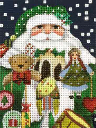 Toy Santa Ornament