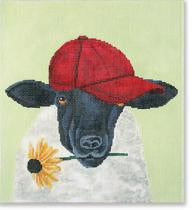 Sheep With Red Hat