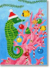 Seahorse Decorating for Christmas