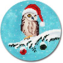 Christmas Owl Ornament