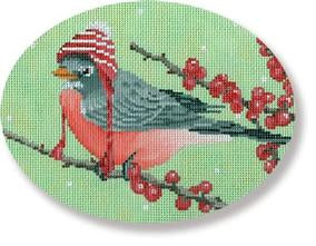 Robin With Hat