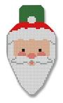 Santa Face Lightbulb