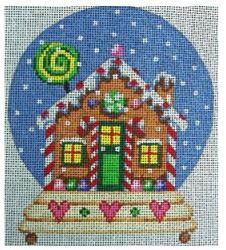 Gingerbread House Snowglobe