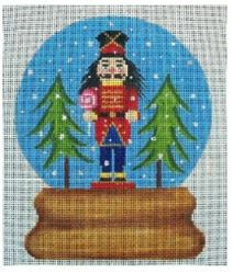 Nutcracker Snow Globe