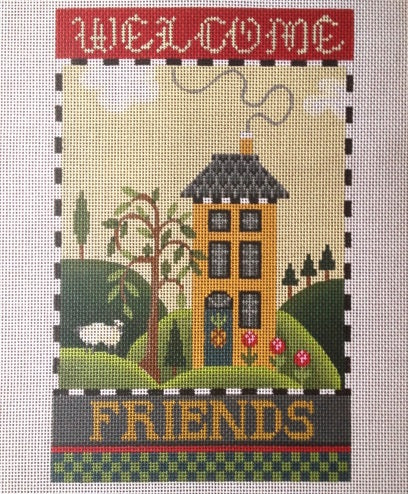 Welcome Friends Country Home Sampler