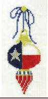 Lonestar Double Drop Ornament