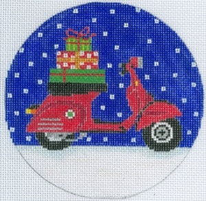Vespa Holiday Ornament