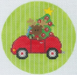 Rudolphs Ride Ornament