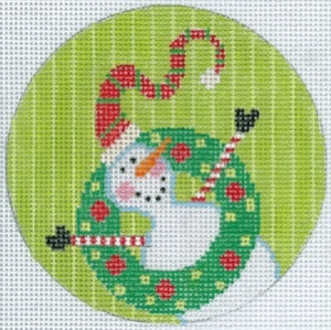 Snow Wreath Man Ornament