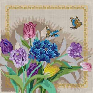 Tulips & Butterflies