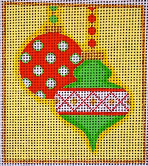 Mod Ornaments Mini Green/Red
