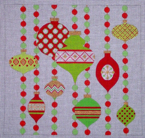 Mod Ornaments Red/Green