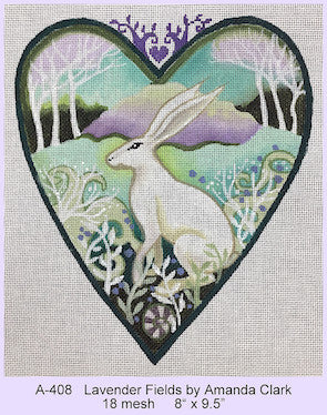 Lavender Fields Heart