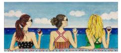 Girls on Beach