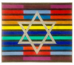 Multi-Color Stripes/Star
