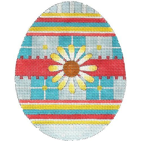 Daisy Plaid Egg