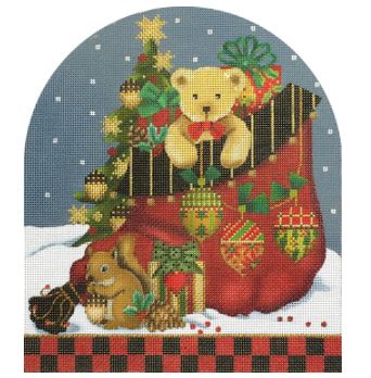 Acorn Santa Bag