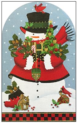 Acorn Snowman Dome