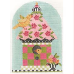 Spring Posies Birdhouse