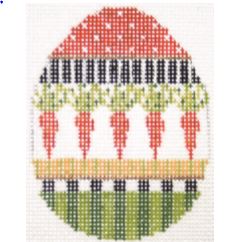Carrot Patterned Egg