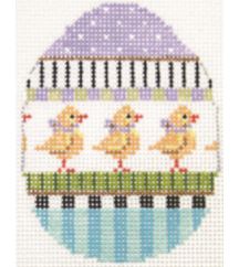 Lil' Chicks Patterned Egg