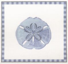 Sand Dollar in Ocean Blue