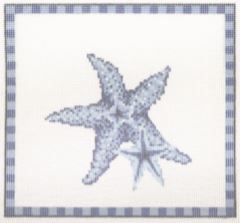 Starfish in Ocean Blue